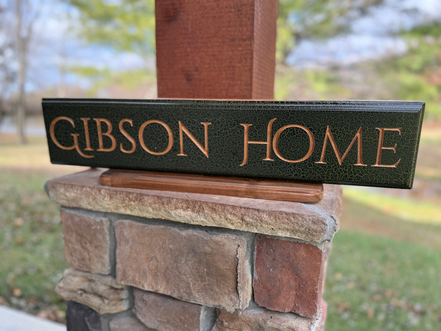 Custom name sign