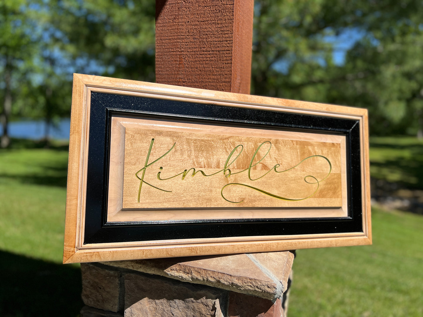 Custom name sign