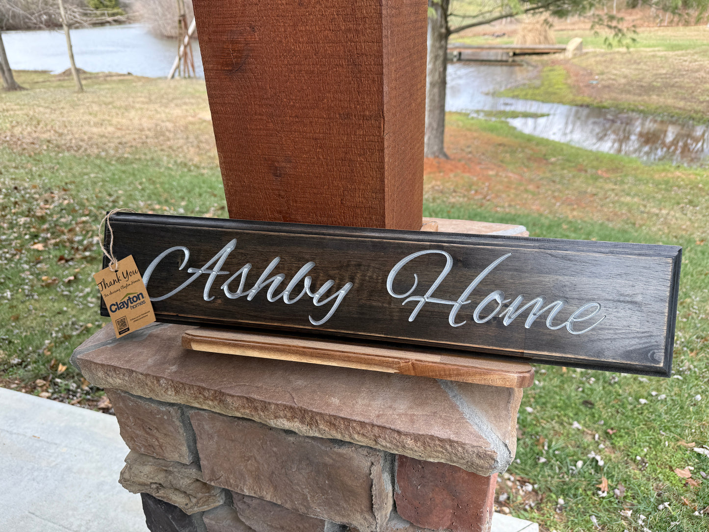 Custom name sign