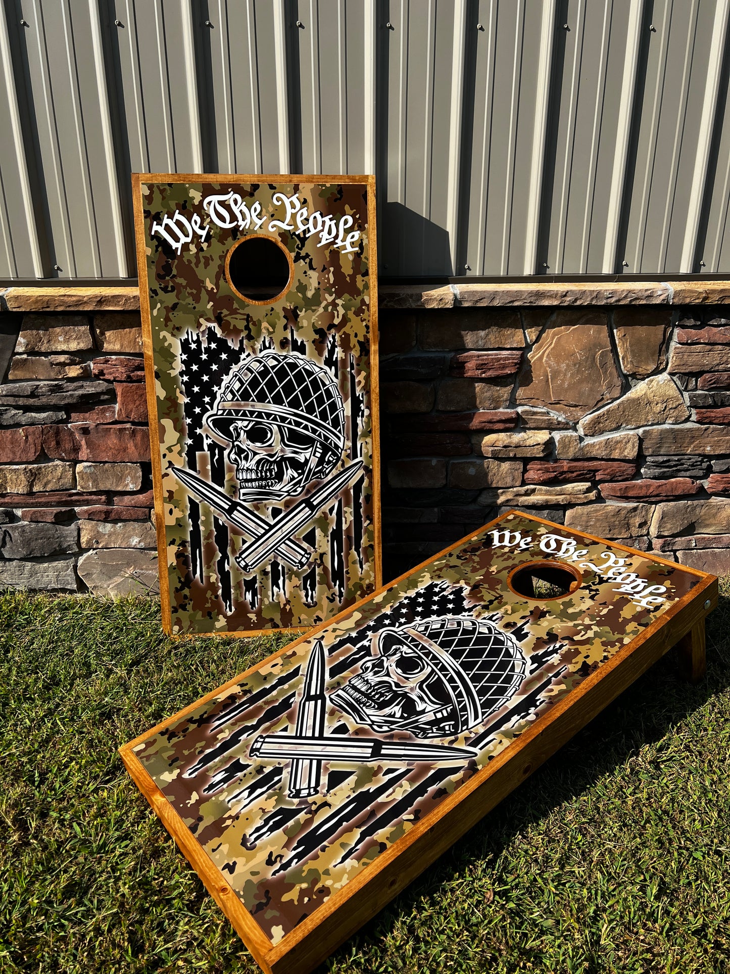 Corn Hole Boards - We The People