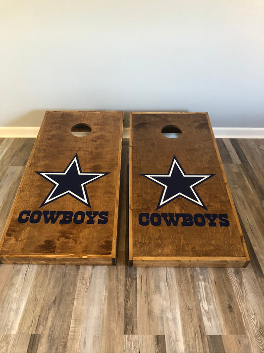 Corn Hole Boards  - Cowboys