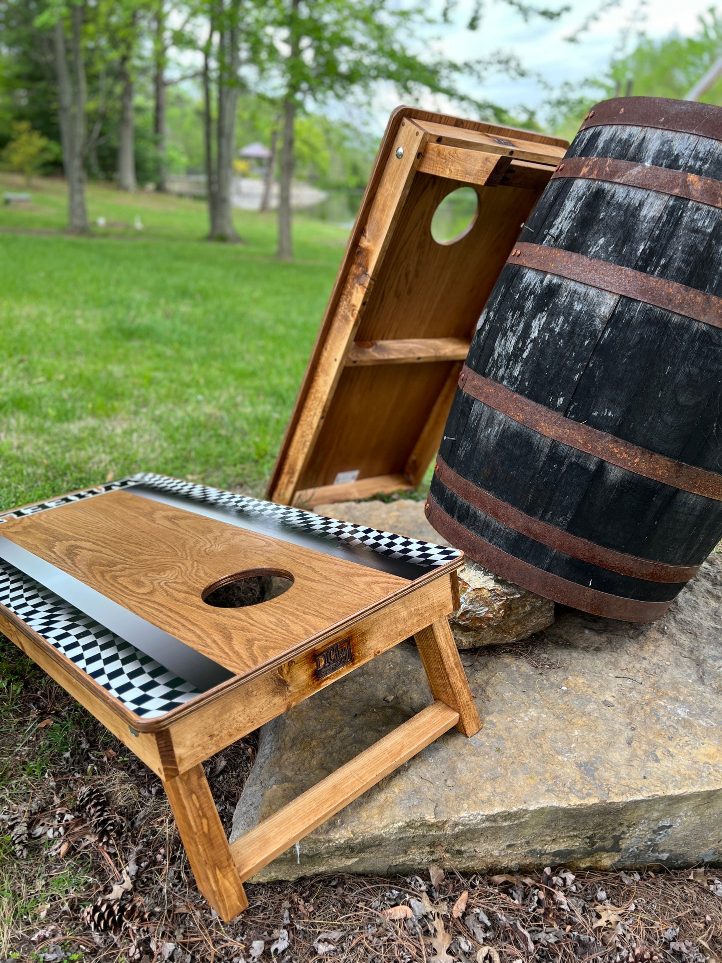 New Corn Hole Boards - Wheeler Racing