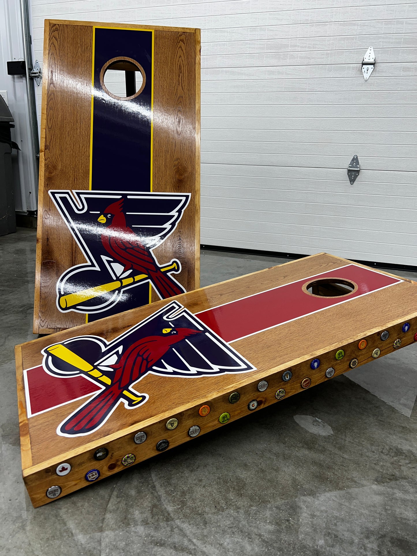 Corn Hole Boards - Blue Jays & Cardnials