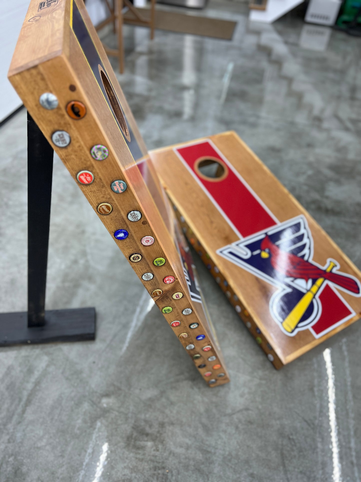 Corn Hole Boards - Blue Jays & Cardnials