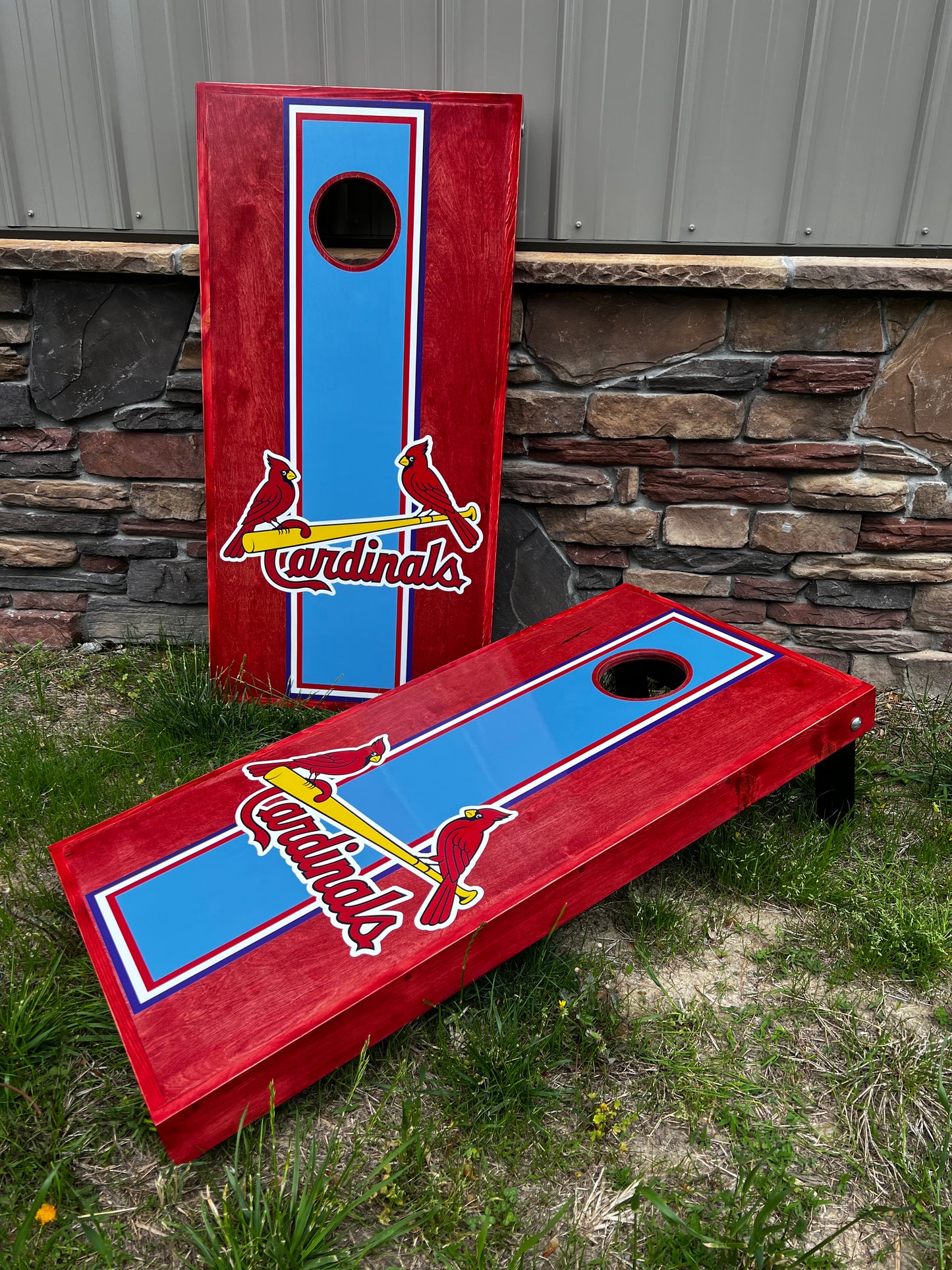 Corn Hole Boards - Cardinals
