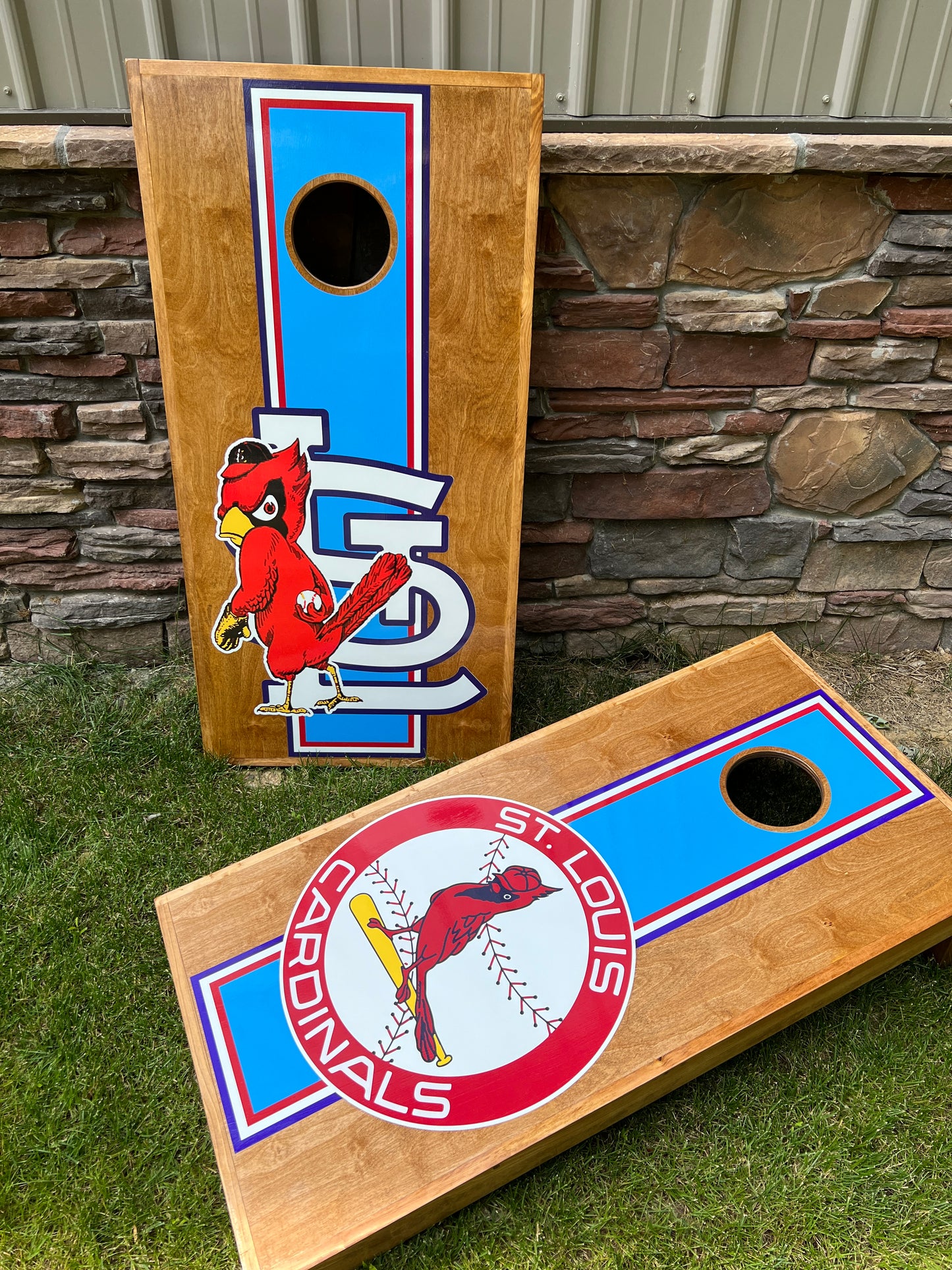 Corn Hole Boards - Cardinals