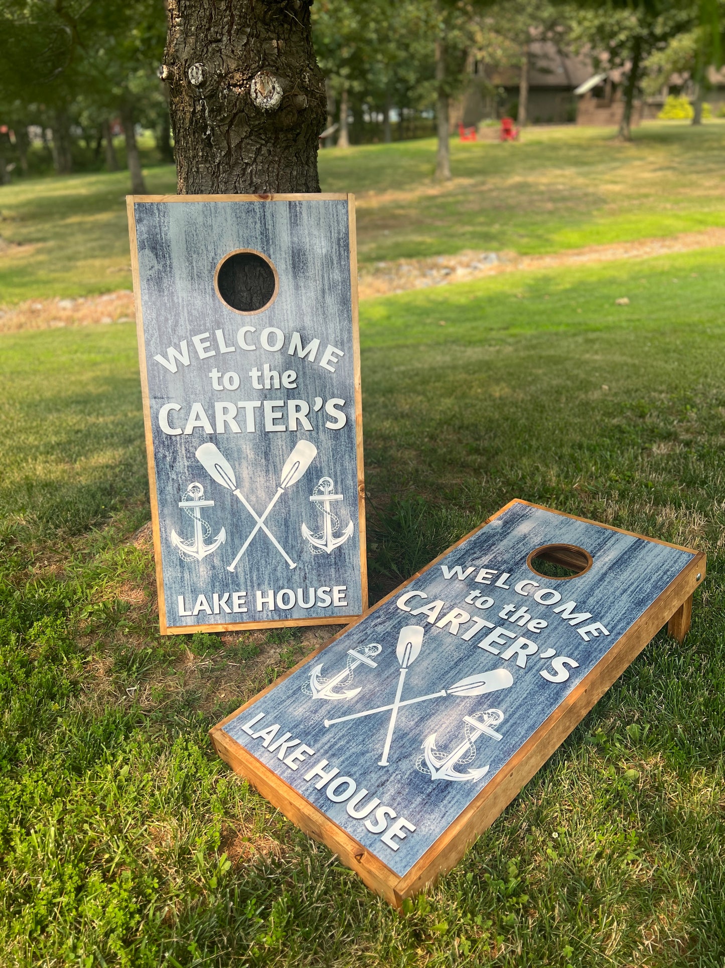 Corn Hole Boards - Lakehouse