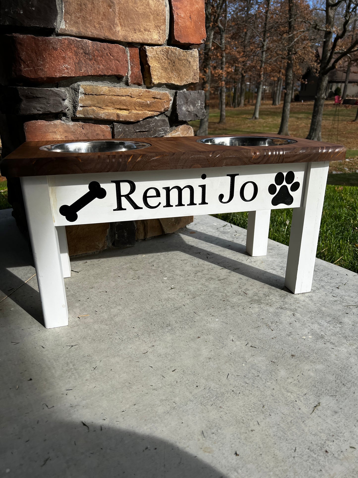 Dog Bowl Stand