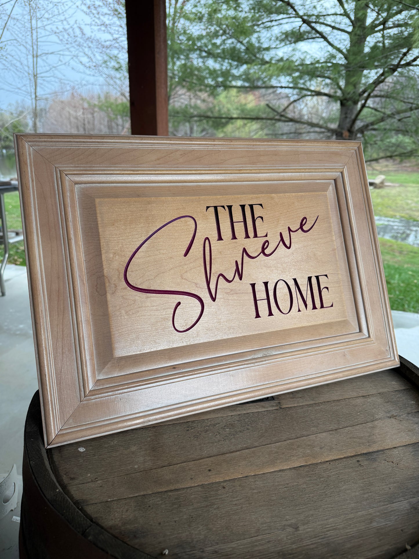 Custom name sign