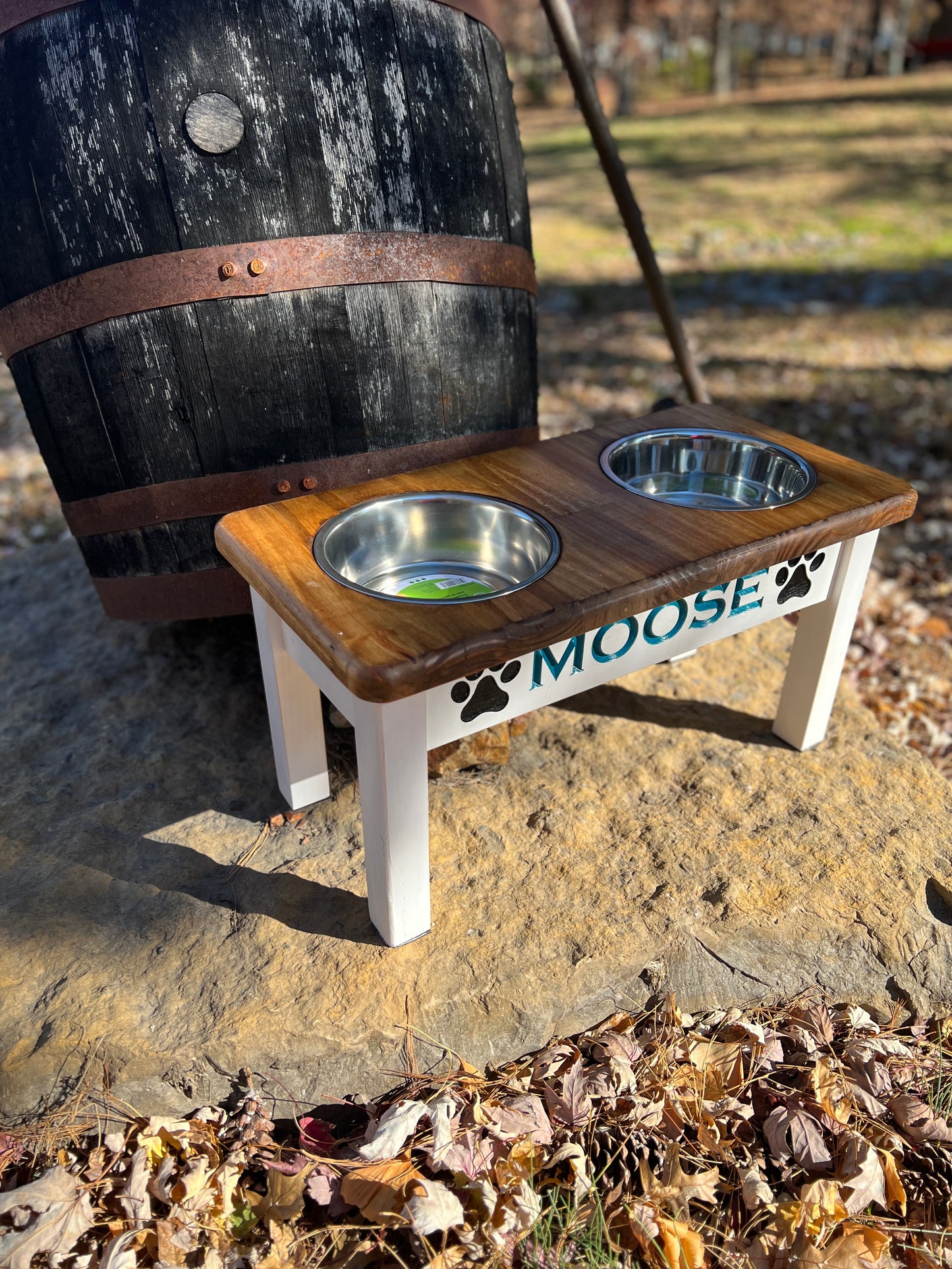 Dog Bowl Stand