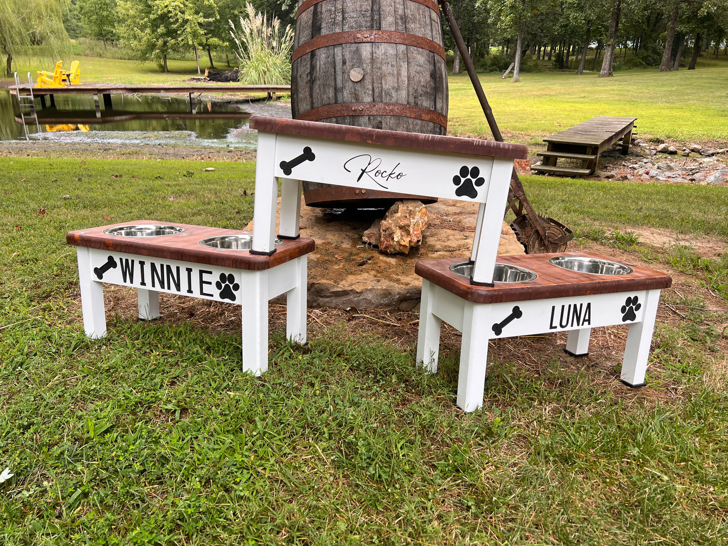 Dog Bowl Stand