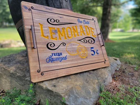 Lemonade Stand Stove Cover