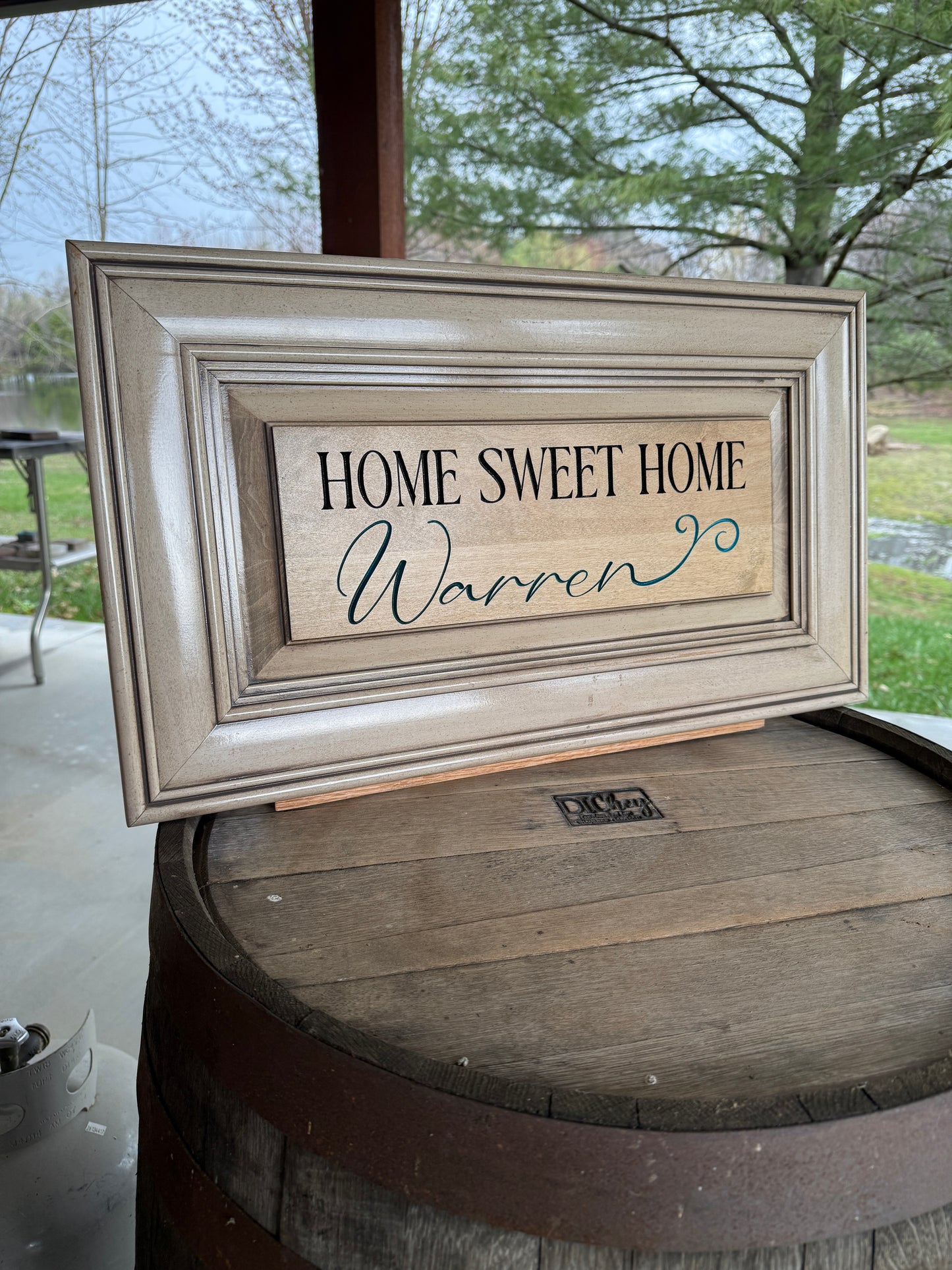 Custom name sign