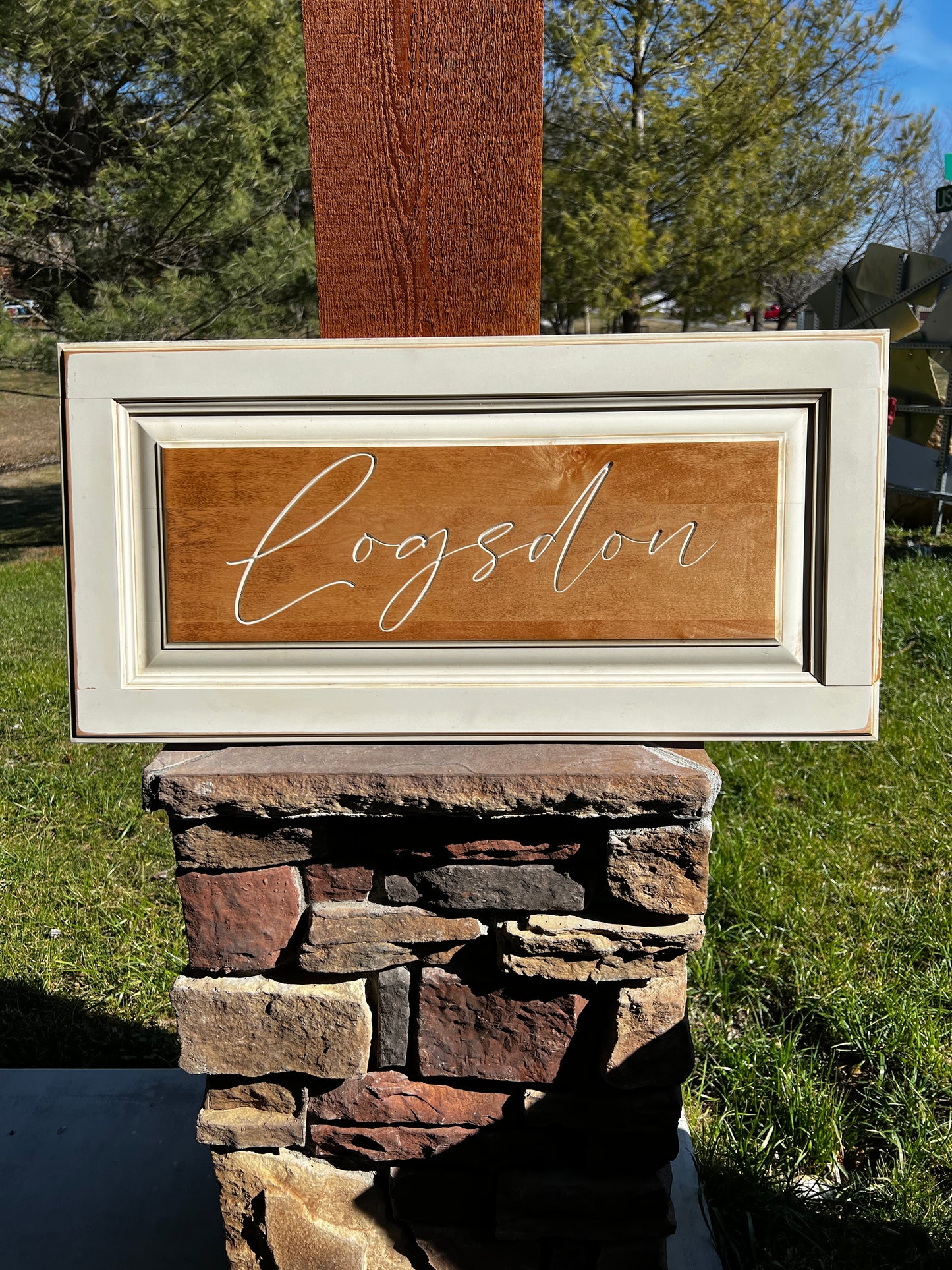 Custom name sign