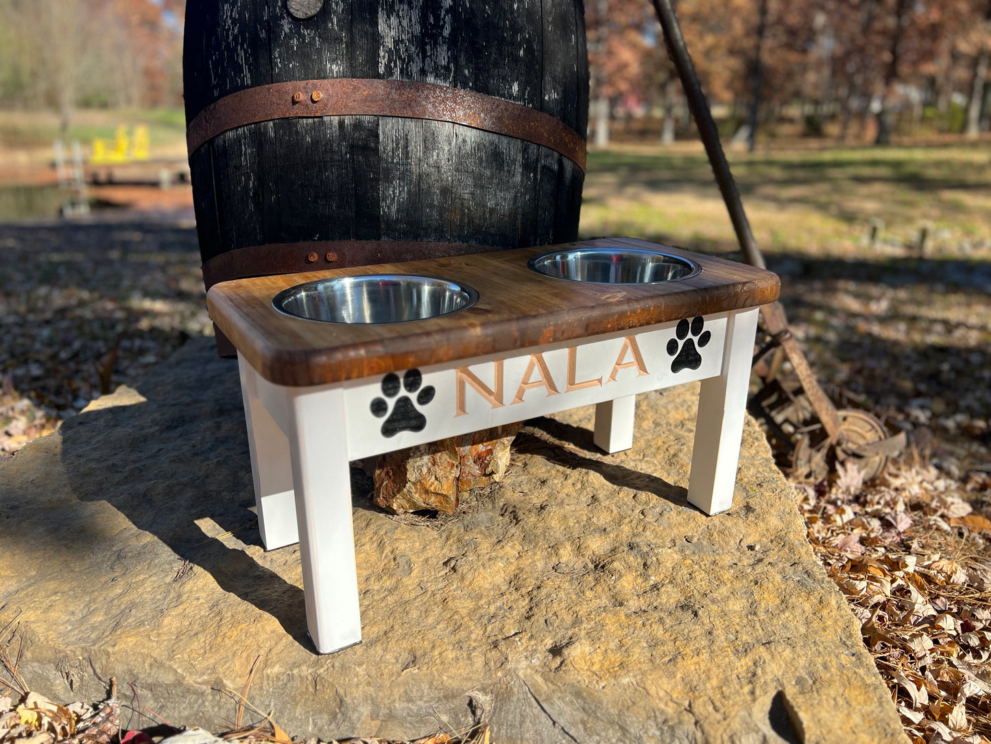 Dog Bowl Stand