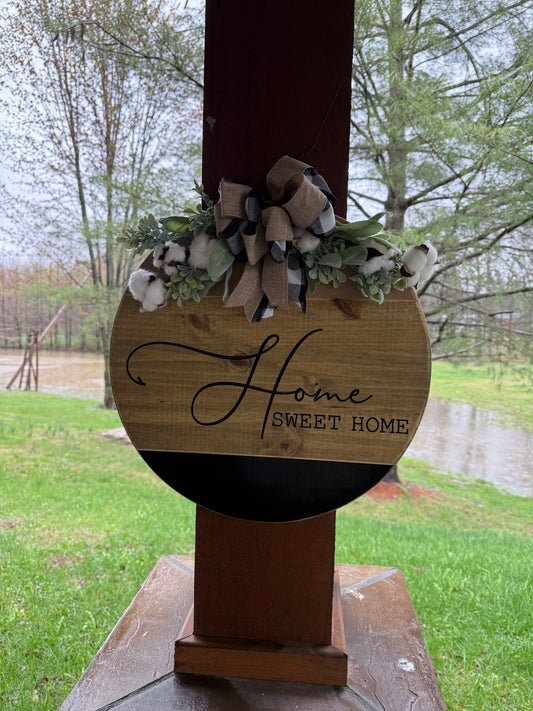 Home Sweet Home Doorhanger
