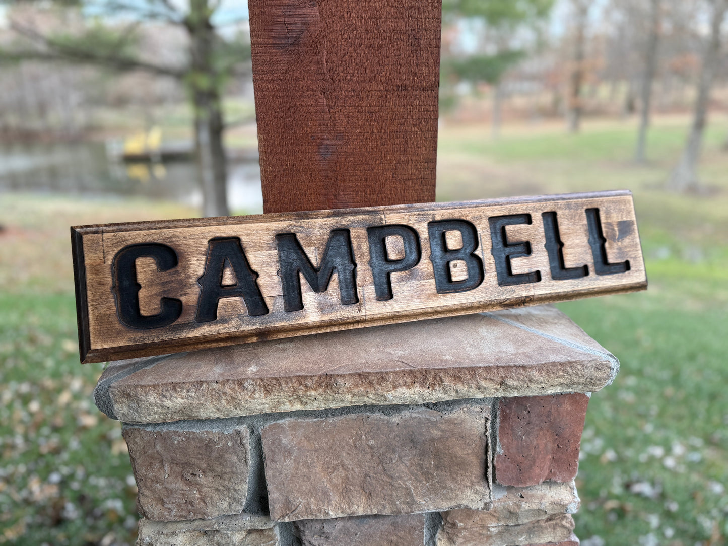 Custom name sign