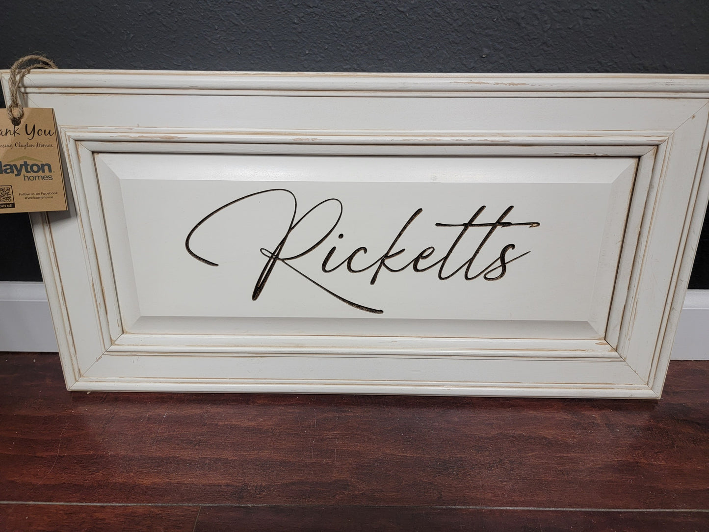 Custom name sign