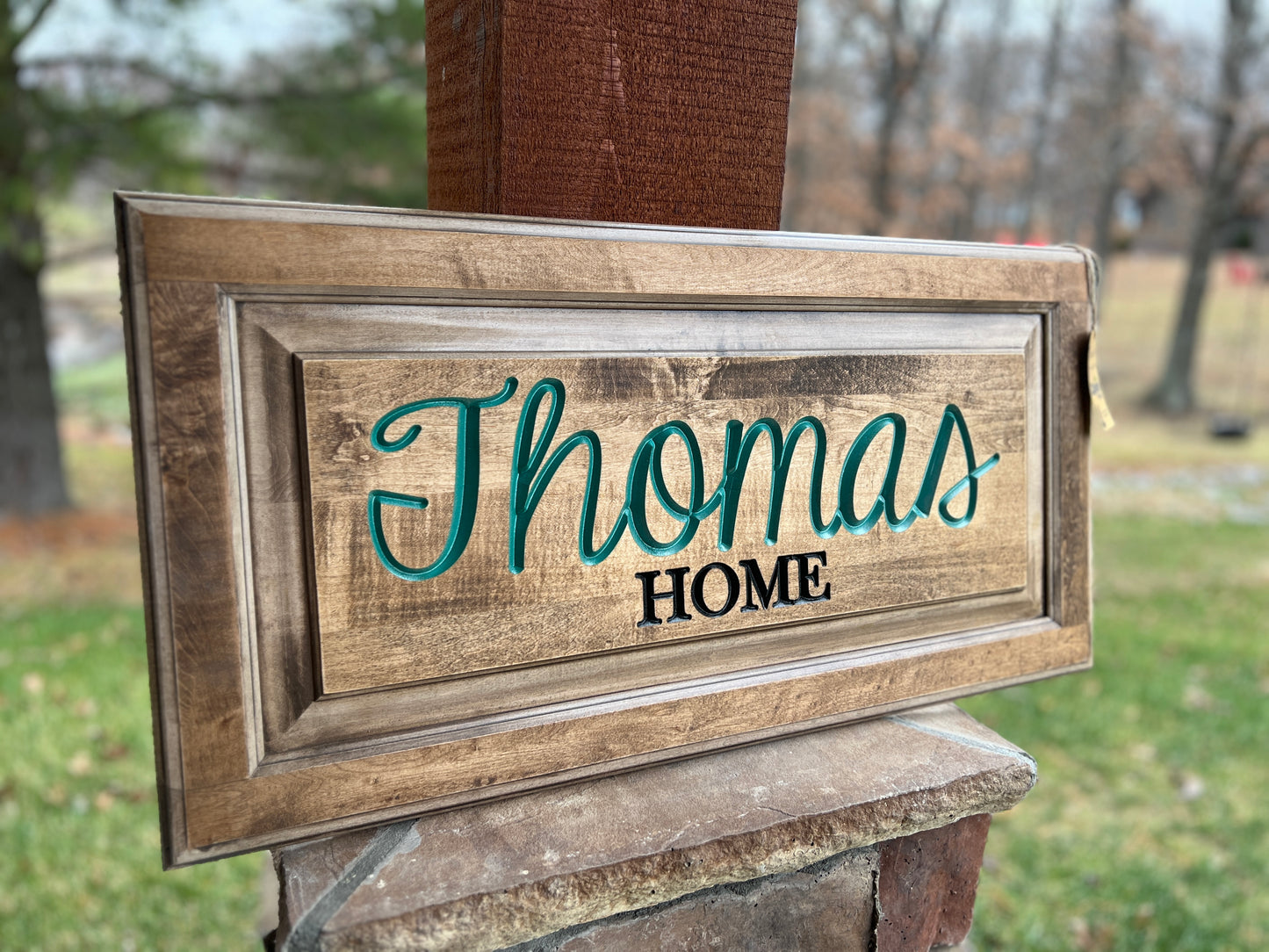 Custom name sign