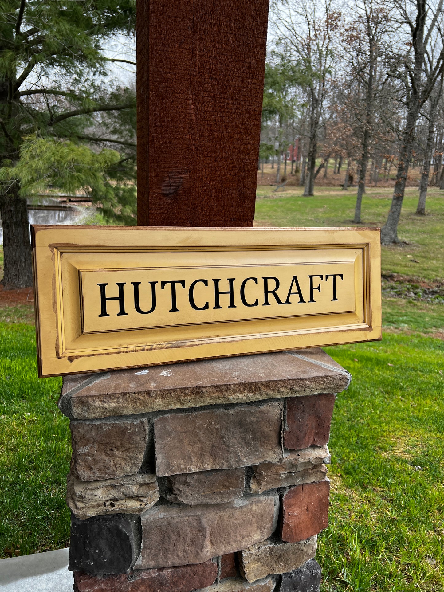 Custom name sign