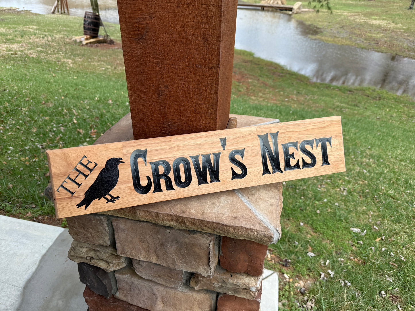 Custom name sign