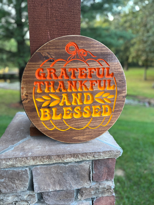 Thankful Doorhanger