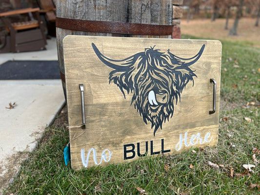 NO Bull Here Stove Cover