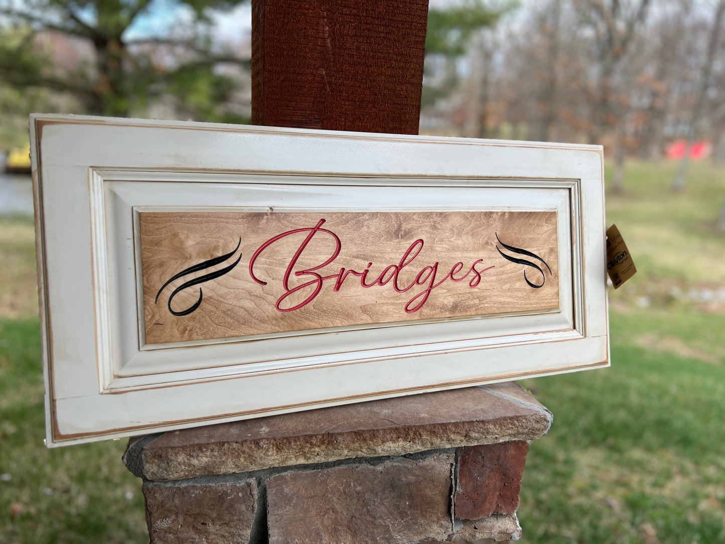 Custom name sign