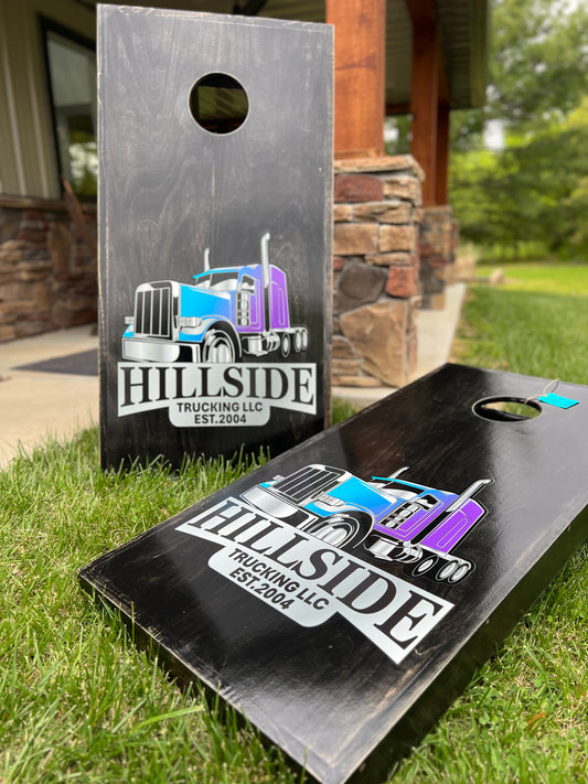 Corn Hole Boards  - Hillside Trucking