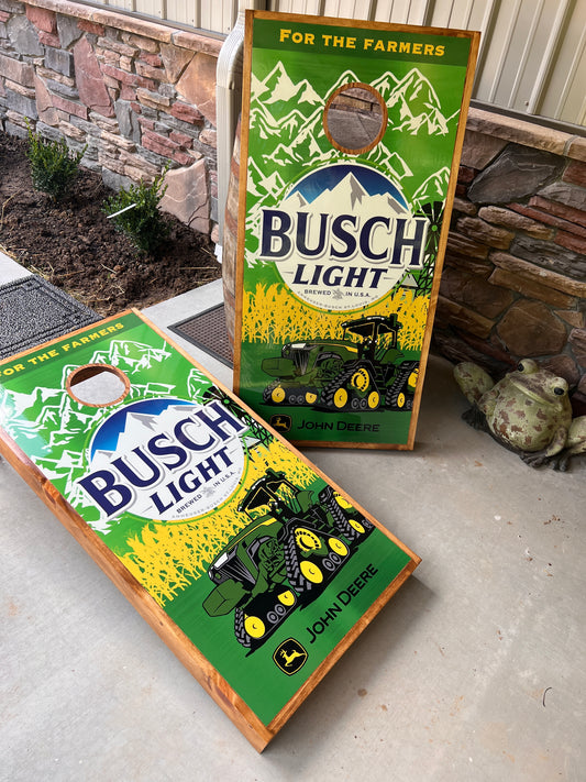 Corn Hole Boards  - Farmer Busch