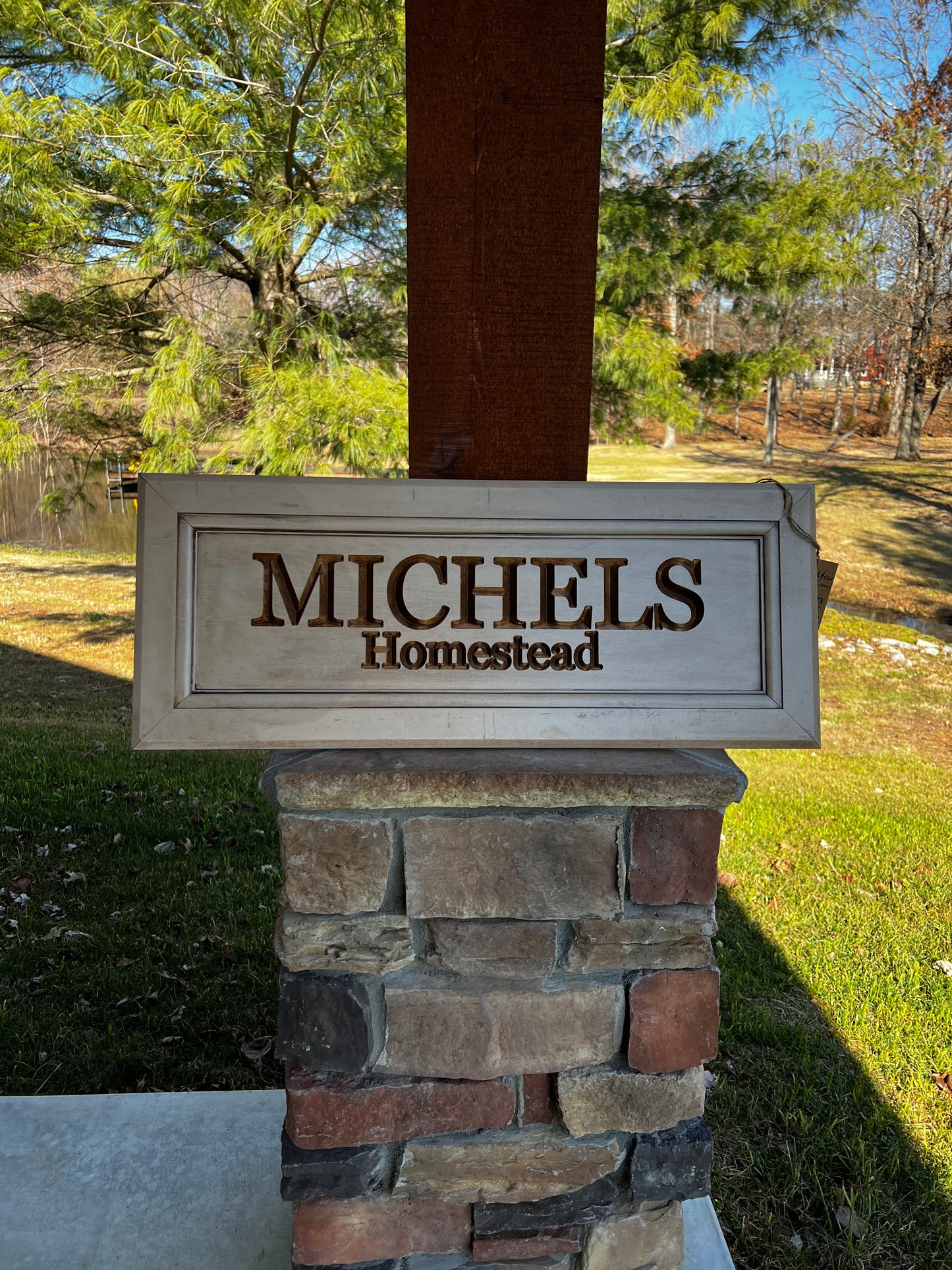 Custom name sign