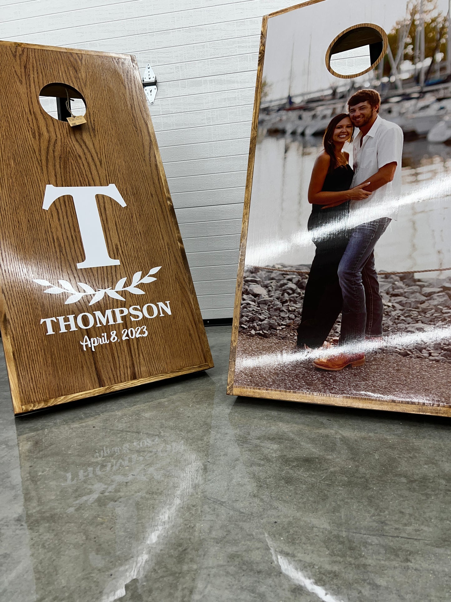 Corn Hole Boards  - Thompson Wedding