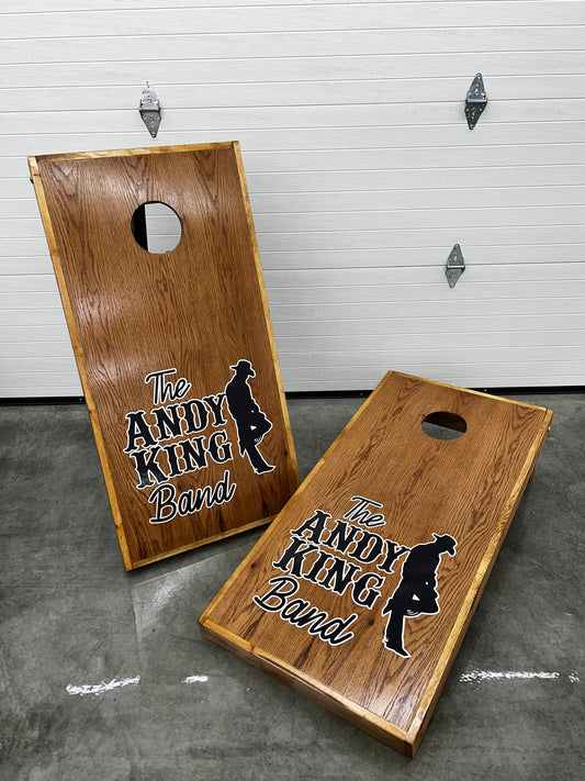 Corn Hole Boards  - Andy King Band