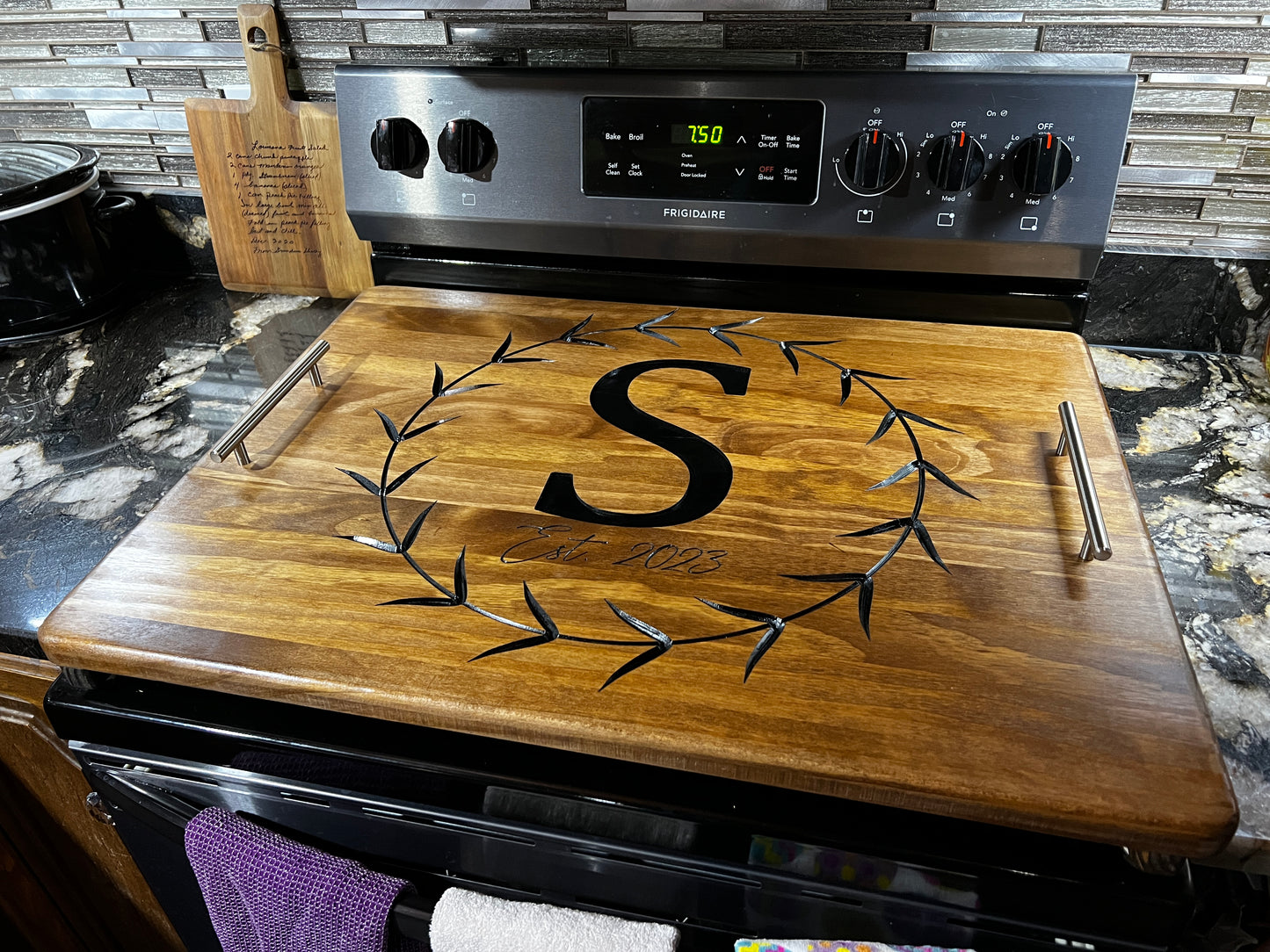 Name Stove Cover