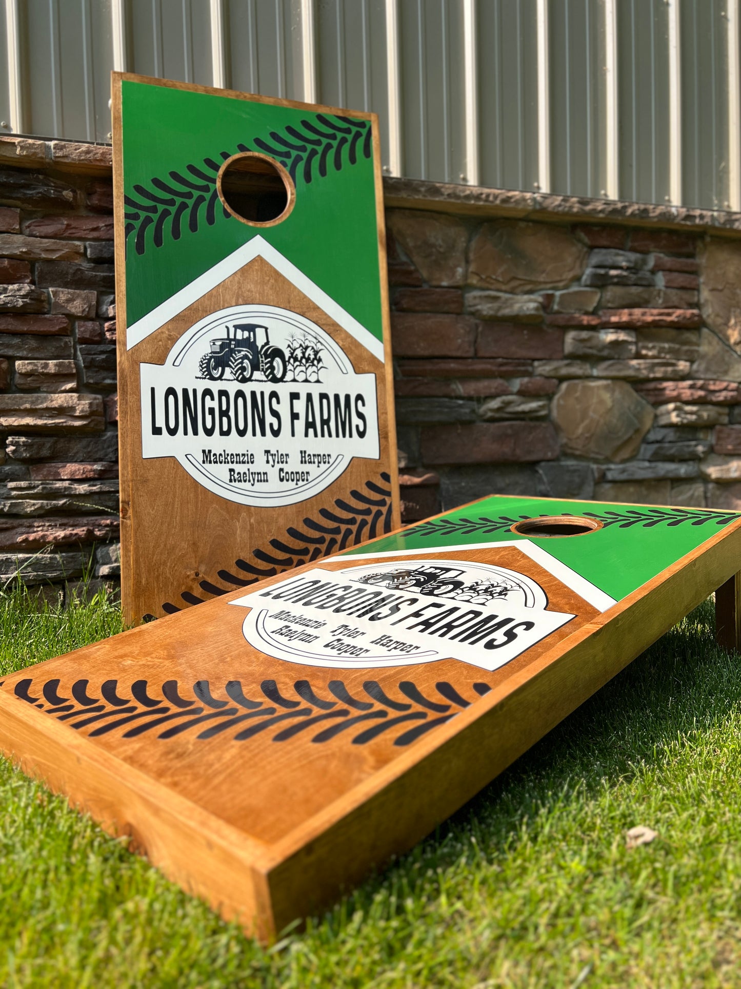 Corn Hole Boards  - Longbons Farm