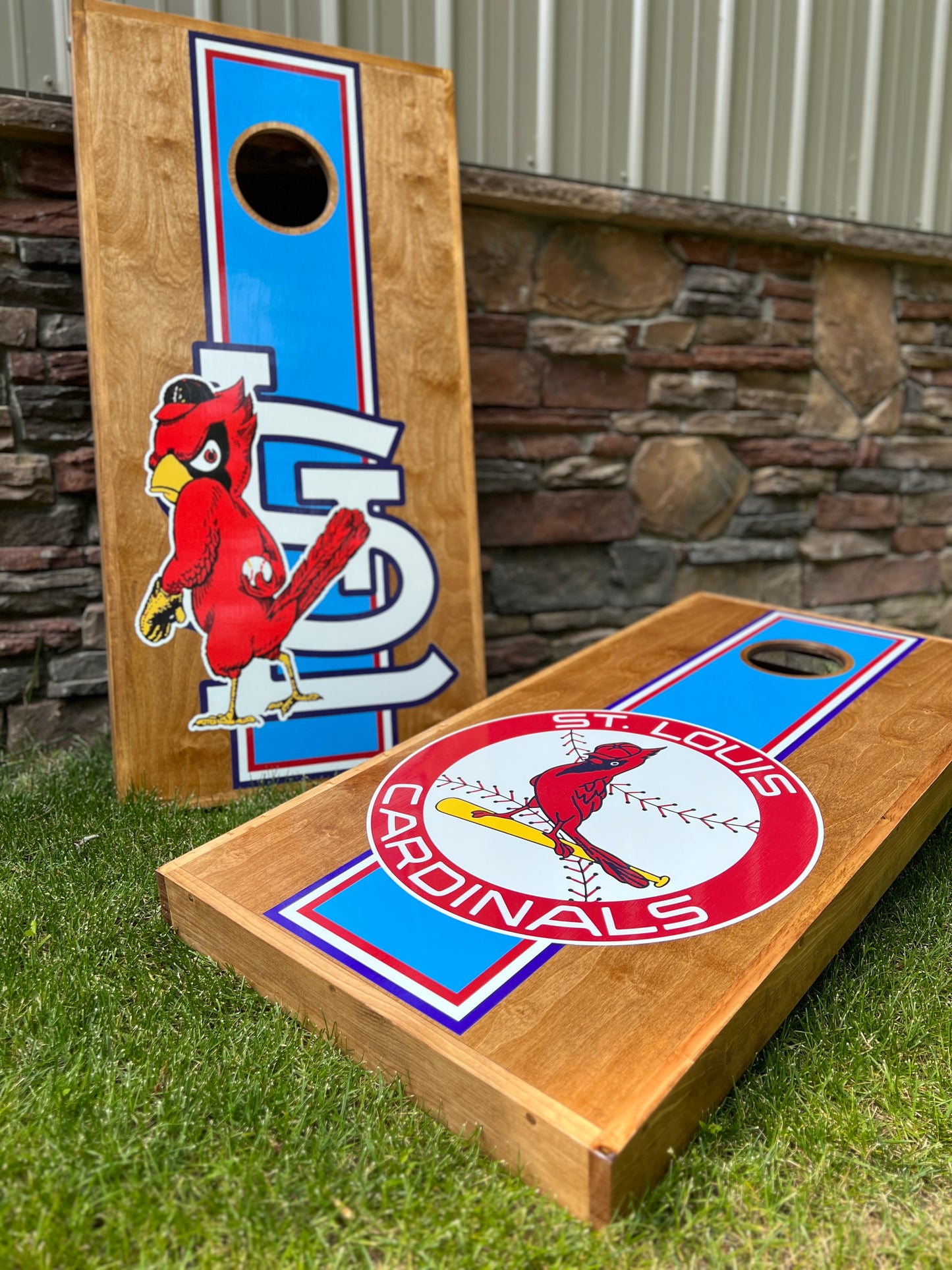 Corn Hole Boards  - Cardinals
