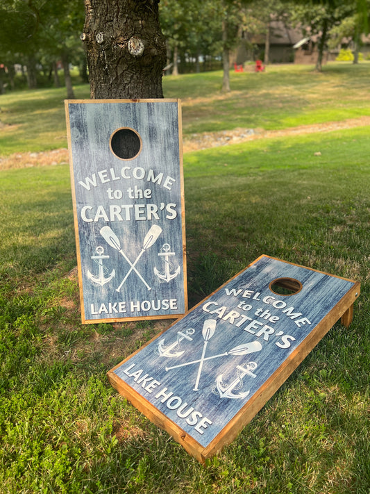 Corn Hole Boards  - Lakehouse